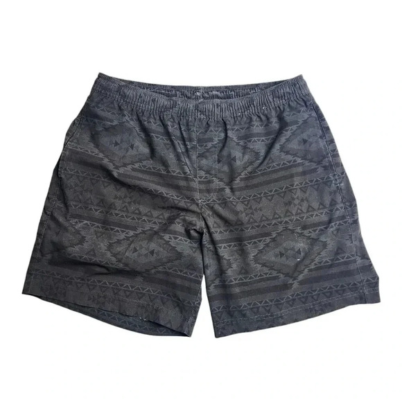 Chubbies Athletic Shorts The Quest 7" Lined Hybrid Swim Aztec Pattern Medium - Picture 3 of 8